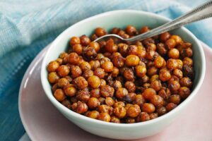 Garbanzos al Horno para Controlar el Azúcar, Bajar el Colesterol y Mejorar la Salud Digestiva