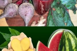 Zumo Refrescante de Sandía, Zanahoria, Remolacha y Jengibre: Beneficios y Receta