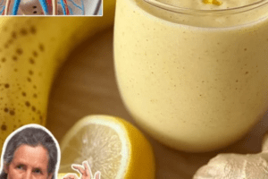 Batido de Plátano, Limón, Jengibre y Cúrcuma: Una Bebida Refrescante y Energizante