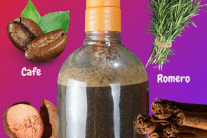 Tónico Capilar Natural con Hierbas y Especias para Frenar la Caída